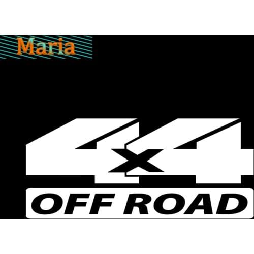 Hot Personality 4x4 Offroad Vinyl JDM Ute Car 4WD Decal Sticker Gift Fund Navara Hilux Jimny Waterproof PVC