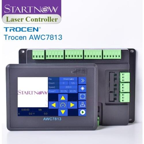 Trocen AWC7813 Upgraded AWC708S Replace Ruida Board CNC Control System Cutting Machine Spare Parts CO2 Laser Controller Card