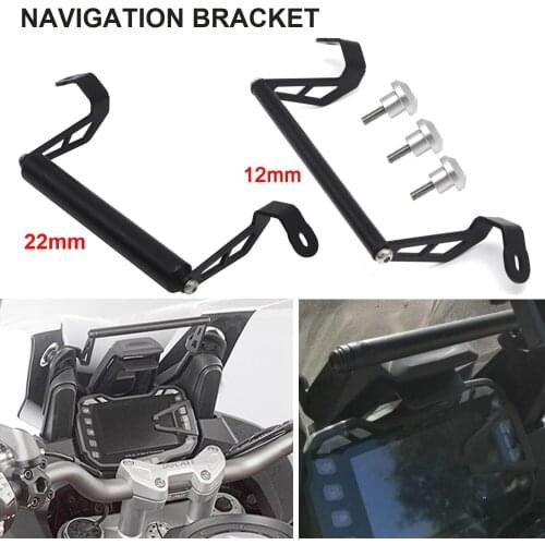 12MM/22MM Navigation bracket for DUCATI MULTISTRADA ENDURO MULTISTRADA 1200 950 1200S 1200 2015-2017