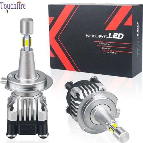 2Pcs 4 Sides CSP Canbus H7 LED Lamp Car Headlight H1 H4 9005 HB3 9006 HB4 LED Bulb 6500K Lamp 360 Degree Diode Auto Fog Light