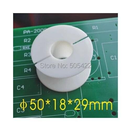 50*29mm Plastic Bobbin Wire Coil Former For DIY Speaker Crossover Inductor 100pcs/lot