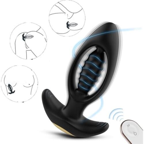 9 Frequency Butt Plug Vibrator G-spot Anal Plug Toy Strapon Dildo Male Prostate Massager Anal Sex Toys For Gays/Couple Men