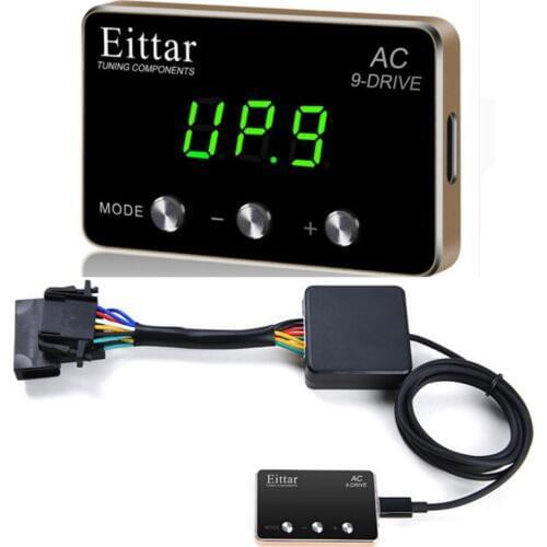 Car Electronic Throttle Controller Accelerator Pedal Booster Gas Pedal Commander For JEEP WRANGLER JK ALL ENGINES 2013-2017