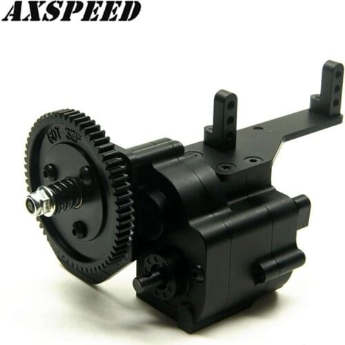 Black AX2 2 Speed Transmission for Axial Wraith & SCX10 / Honcho