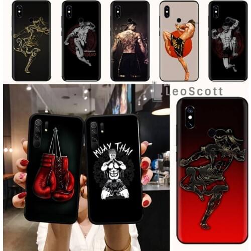 Star grant Muay Thai Fight Boxing Phone Case For Xiaomi Redmi 7 8 9t a3Pro 9se k20 mi8 max3 lite 9 note 9s 10 pro