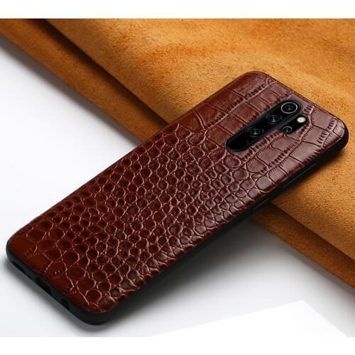 Genuine Leather phone case for Xiaomi redmi note 8 pro note 7 4X 7a k20 movil fundas Leather cover For Xiaomi mi 9t 9 se 8 lite