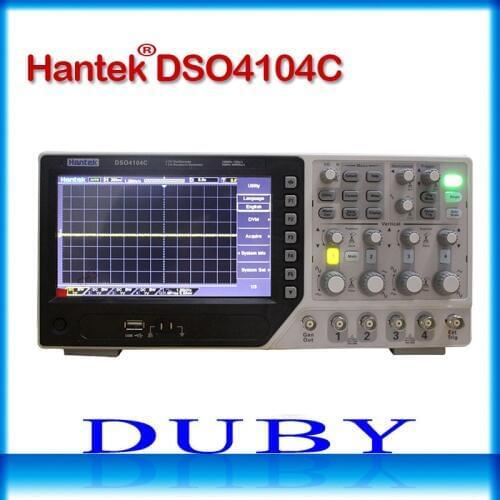 Hantek DSO4084C DSO4104C DSO4204C DSO4254C Digital Oscilloscope Portable 80-250 MHz 4 Channels 1GSa/s Record Length 64K USB