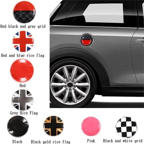 For mini cooper F54 F55 F56 2014-2017 Car Tank Cap Protective Sticker Union Jack Fuel Tank Cap Cover Sticker Car Accessories