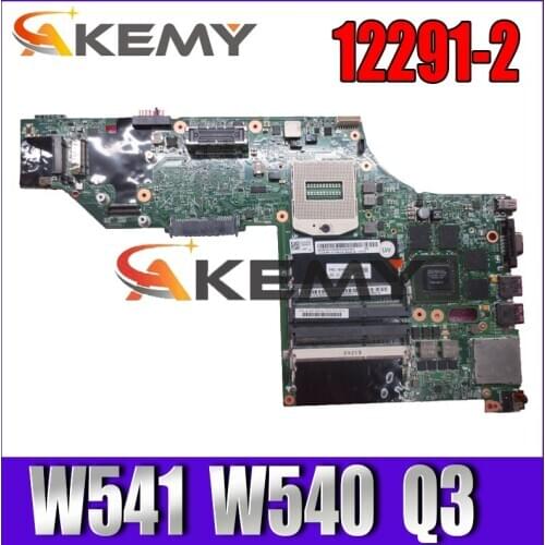 K2100m Q3 2G W8P HM87 00HW114 For Lenovo ThinkPad W541 W540 motherboard LKM-1 WS MB 12291-2 100% Test OK free shipping