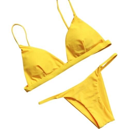 7 styles bra+set Women Lady Sexy Lingerie Casual Push-Up Padded Low Waist Solid Wire Free Skinny femme bandage thong bra F300313