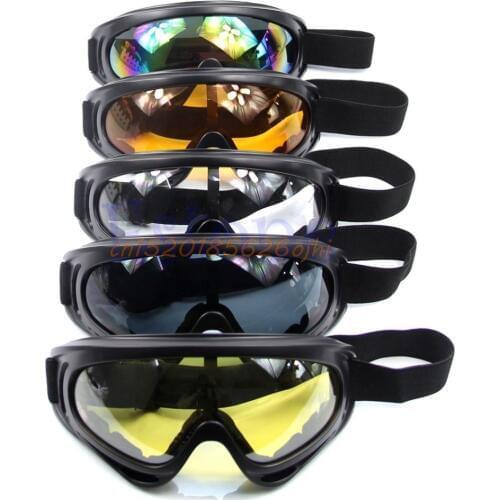 Winter Snow Sports Skiing Snowboard Snowmobile Anti-fog Goggles Windproof Dustproof Glasses UV400 Skate Ski Sunglasses Eyewear