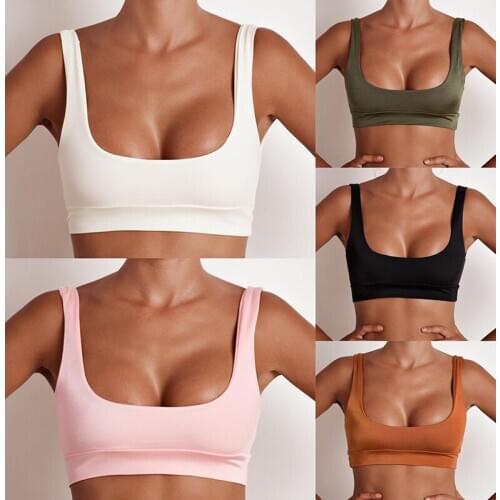 Sexy vest sports fitness tank bra push up underwear breathable halter swimsuit 6 color casual beachwear plus brassiere lingerie