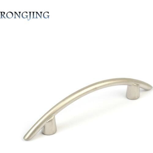 2pcs 64mm Modern Furniture Knobs Nickel Kitchen Cabinet Drawer Handles Cupboard Closet Dresser Drawer Pulls Shoes Box Handle