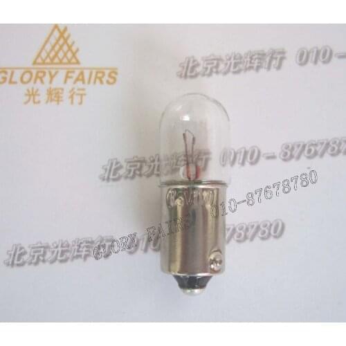5pcs,6.3V 1W 0.15A BA9S miniature lamp,6.3V1W 6.3V0.15A T10x28 bulb