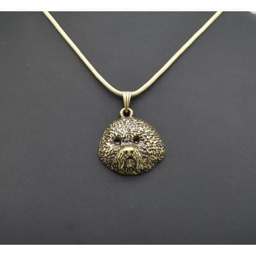 Fashion Cute vintage 3D Bichon dog Pendant Choker women Necklace Trendy delicate charm gift Jewelry