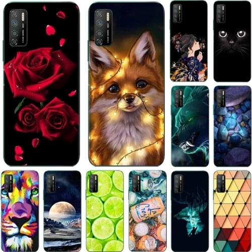 Cartoon Flower Animal Fruit Painting Soft TPU Phone Case for Infinix Note 7 X690B X690 Note7 Lite X656 Note 8i X683 Cover