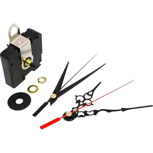 DIY Wall Clock Motor Movement Mechanism Repair Kit 14.5mm Shaft Non-Ticking