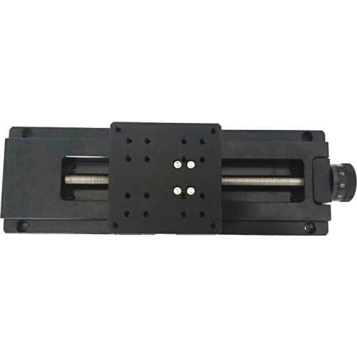 MS-T150 dovetail guide rail manual translation table high precision manual linear translation table lead 1mm