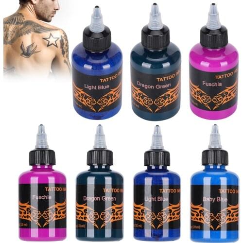 New Microblading Semi-permanent Tattoo Ink Pigment Safe Professinal Colorful Beauty Makeup Paints Accesories for Body Arts 120ml