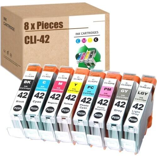 New Ink Cartridge CLI-42 CLI42 With Chip Compatible CLI42 Ink CLI-42 Ink work for Canon PIXMA Pro-100 PIXMA Pro-100S Printer