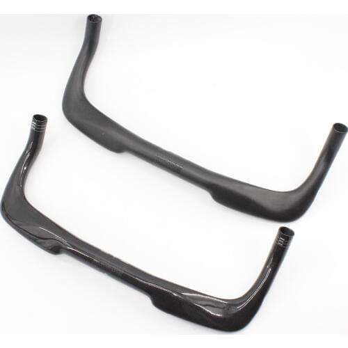 New Road bicycle 3K carbon rest handlebar TT style triathlon Time trial Fixed Gear bike handlebars 31.8*400-460mm Free shipping