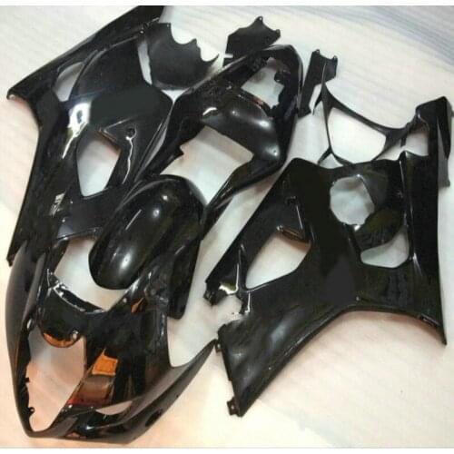 For suzusi fairings GSXR1000 03 04 matte black motorcycle fairing kit GSXR 1000 2003 2004 D