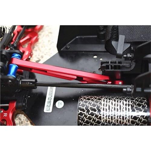 Durable Aluminum Alloy Rear Support Frame Rear Chassis Brace for ARRMA-1/7 4WD MOJAVE 6S-ARA106058T1/T2 RC Car Upgrade Kits