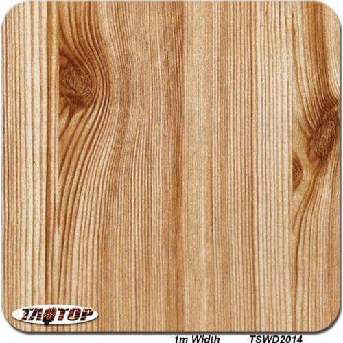 TSD2014 Wooden Light Color Hydrographics Film Liquid Image Water Transfer Printing Film