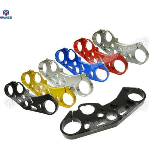 Waase 51311-01H00 Front Fork Lowering Triple Tree Upper Top Clamp Yoke For 2006 2007 2008 2009 2010 SUZUKI GSXR600 GSXR750