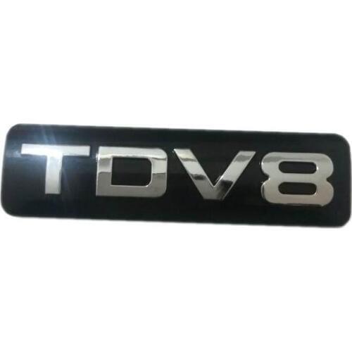 1pc/lot ABS TDV8 Emblem Emblema Embleme 3D Sticker Logo Badge