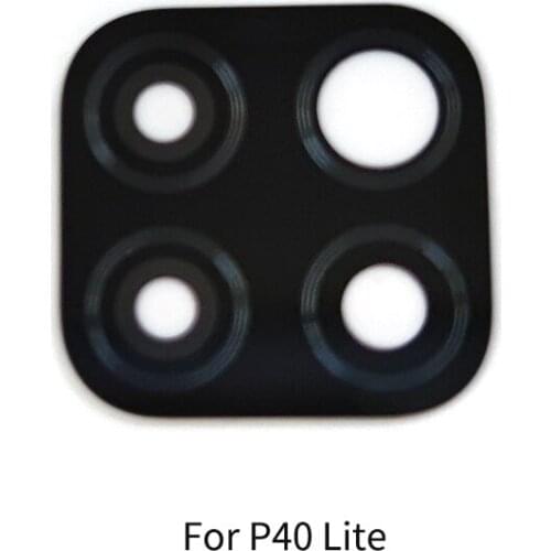 10PCS Camera Lens For Huawei P40 Lite E / Honor Play 3 Back Rear Camera Glass Cover With Adhesive Sticker Repair Parts