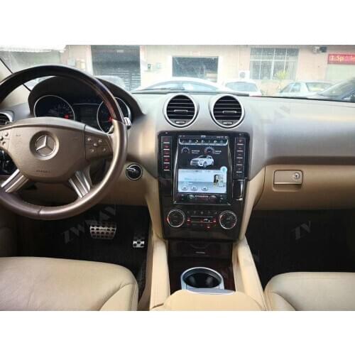 Car radio For Mercedes Benz ML W164 W300 ML350 ML450 ML500 GL Tesla Android Car Radio Play GPS Navigation car radio bluetooth