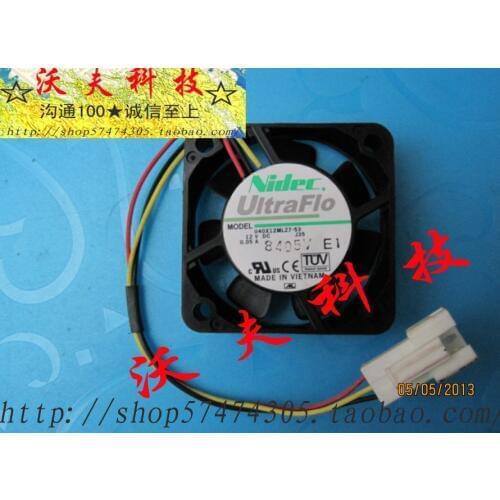 For Nidec u40x12mlz7-53 4010 4cm diy south bridge silent fan 12v cooling fan
