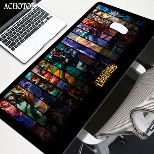 League of Legends Gaming Large Mousepad Desk Mat Computer Mouse Pad Gamer Play Mats For CSGO DOTA XXL Best Gift For Boy Friend