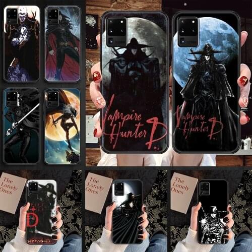 Vampire Hunter D Phone case For Samsung Galaxy Note 4 8 9 10 20 S8 S9 S10 S10E S20 Plus UITRA Ultra black painting cell cover 3D