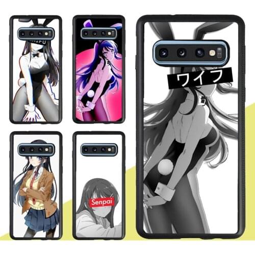 Sakurajima Mai Case For Samsung Galaxy A51 A71 A31 A21S A20e A50 A70 M31 M21 S9 S10 S20 Plus Note 20 Ultra