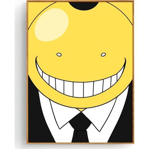 Koro Sensei - assassination classroom Silk Fabric Poster And Print Wall Art Picture Painting Home Decor