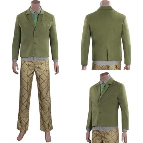 Demon Slayer Kimetsu no Yaiba Hinokami Kepputan -Kamado Tanjirou Cosplay Costume TSchool Uniform Outfits Halloween Carnival Suit