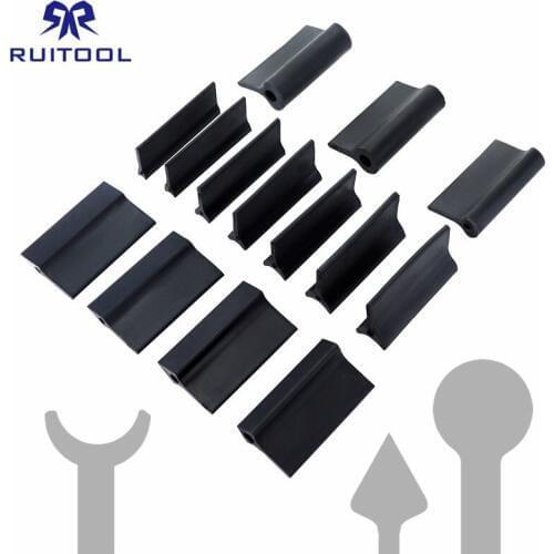 Polishing Pad Rubber Sanding Block Flexible Buffing Pad Set for Polishing Contour Woodworking Carving Abrasive Tools