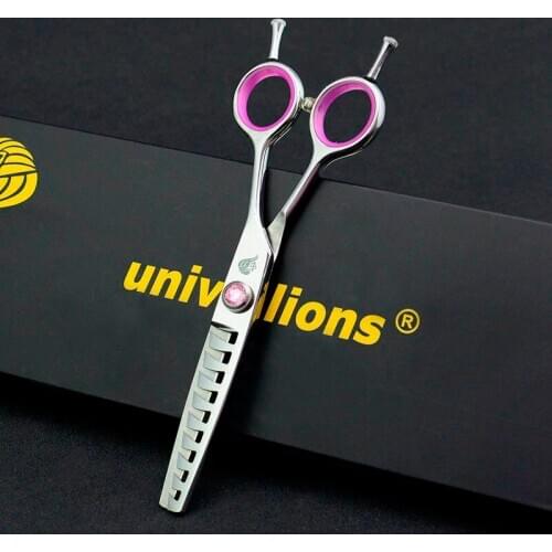 6" japanese professional hairdressing scissors 9 shark toothed scissors pinking hairstyle salon de coiffure thinning scissors