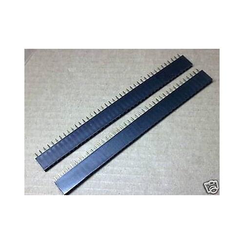 50pcs 2mm 40 Pin Female Single Row Pin Header Strip