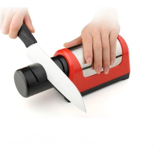 TAIDEA Top Level T1031D Electric Diamond Steel Sharpener With 2 Slot For Kitchen Ceramic Knife h5