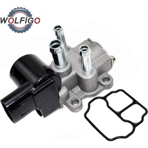 WOLFIGO IACV Idle Air Control Valve For Toyota Camry Celica 2.2L 1996 1997 1998 1999 22270-74290 2227074291 AC211 2H1349