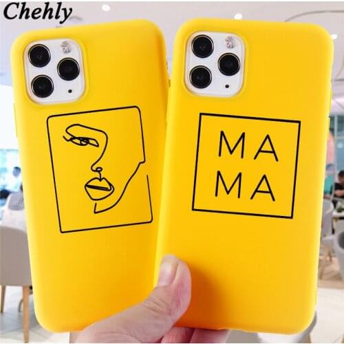 Funny Letters Phone Case for iPhone 6s 7 8 11 Plus Pro X XS MAX XR SE Fashion Cases Soft Silicone Fitted Back Accessorie Cover