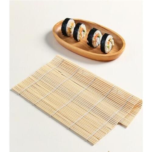 1PC Sushi Maker Kits Rice Roll Mold Sushi Set Bamboo Rolling Mats Rice Paddles Tools Bamboo Sushi Mat Kitchen DIY Accessorie