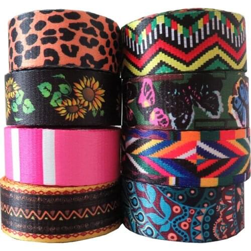 1 Yard Width 1 Inch 25mm Webbing Ribbon Luggage Yoga Belt Strap Dog Pet Collar Leash Rope Harness Backpack Bag Sewing Accessory