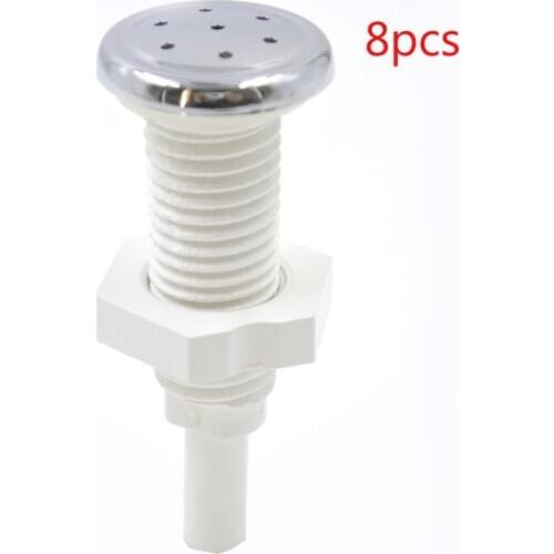 8pcs spa Air bubble jet with Chrome plating, ABS face massage bathtub air jet,Very affordable combination