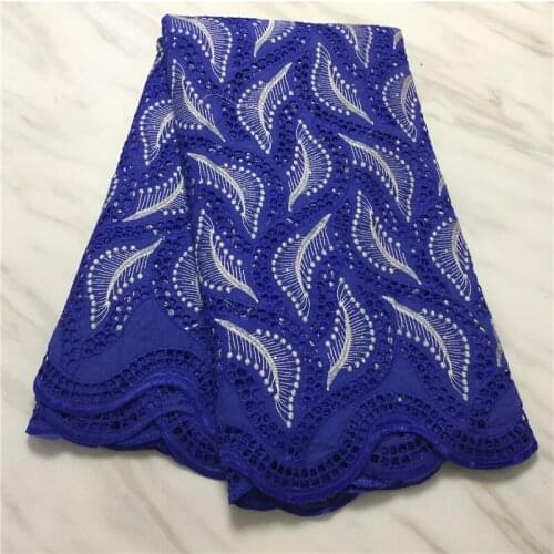 African 100% cotton lace fabric 2021 Swiss high-quality lace fabric embroidery Swiss yarn lace fabric PL11631