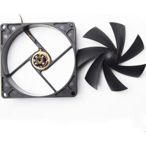 Fast Free Ship Overclocking 3 Ultra-quiet 12V Radiator Fan 9CM Case Fans Desktop Computer CPU Cooling Fans Ultra-quiet Air Fan