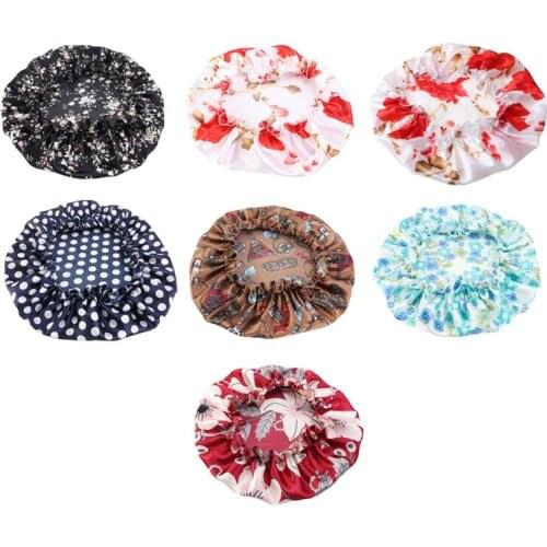 Baby Silky Satin Bonnet Adjustable Sleep Girl Night Turban Children Headwear